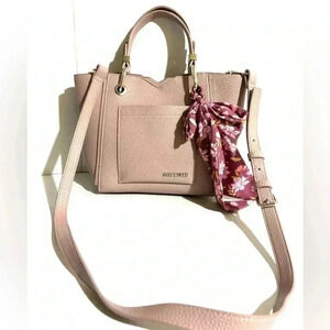 Steve Madden purple PU leather satchel handbag